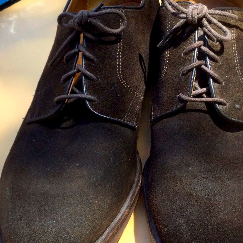 Cole Hahn Brown Suede Shoes 10.5